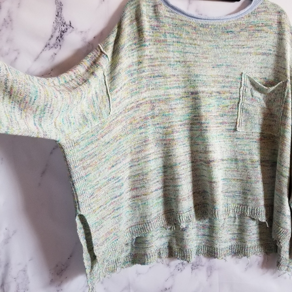 Free People Oversized Sweater, Size Medium - Picture 6 of 15